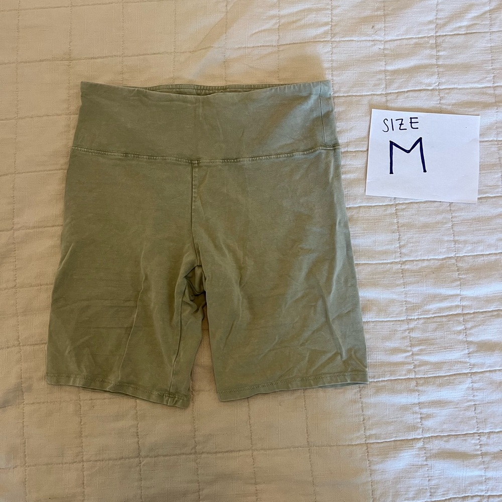 Billabong Women's Sage Green Bike Shorts